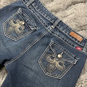 Y2k vintage royalty bermuda short